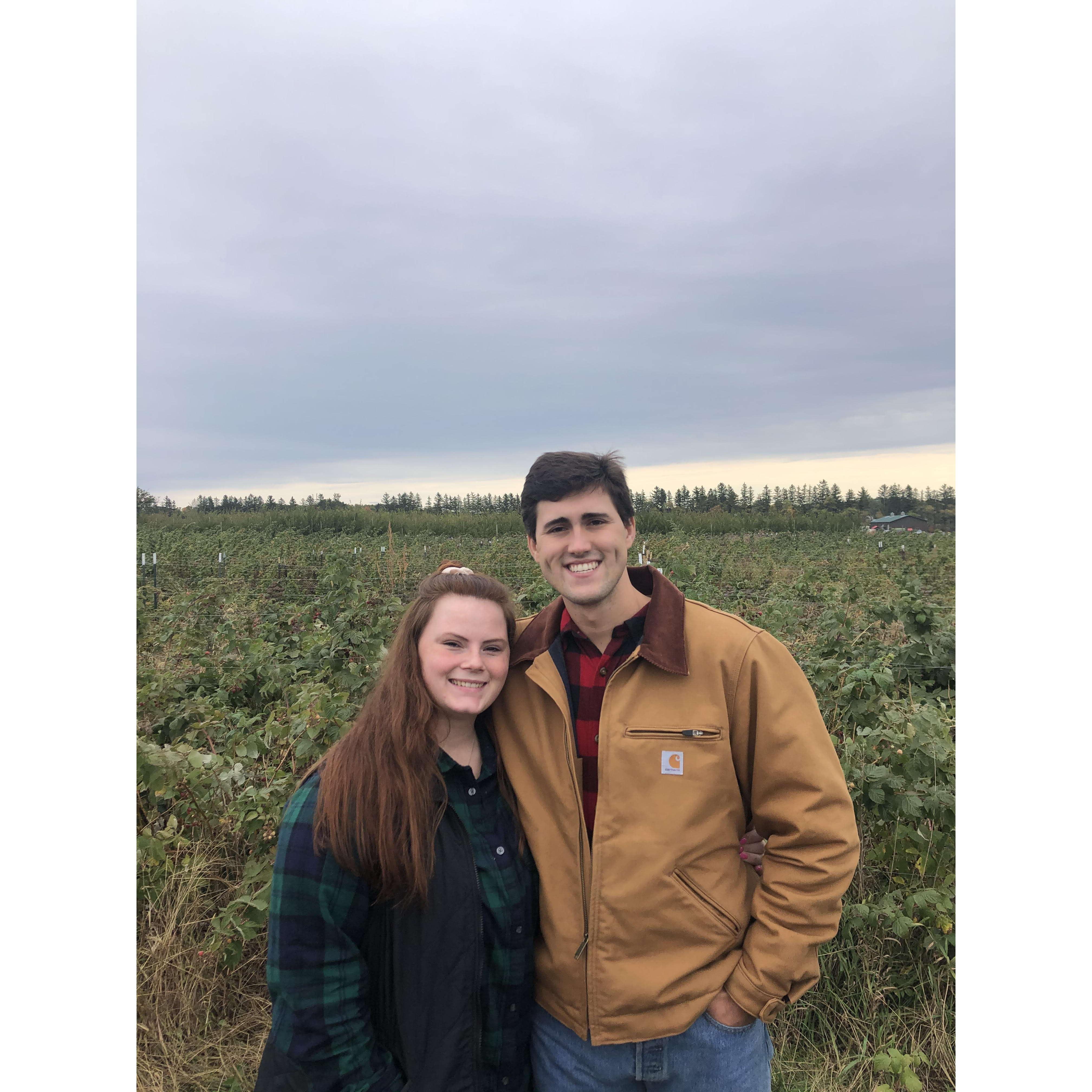Indian Ladder Farms quick pic ;) 