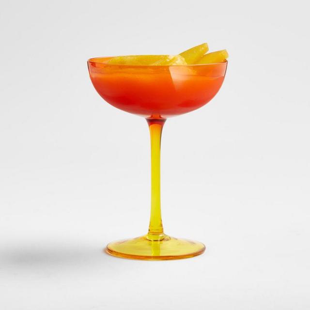 The Tini Glass in Paprika Red by Molly Baz