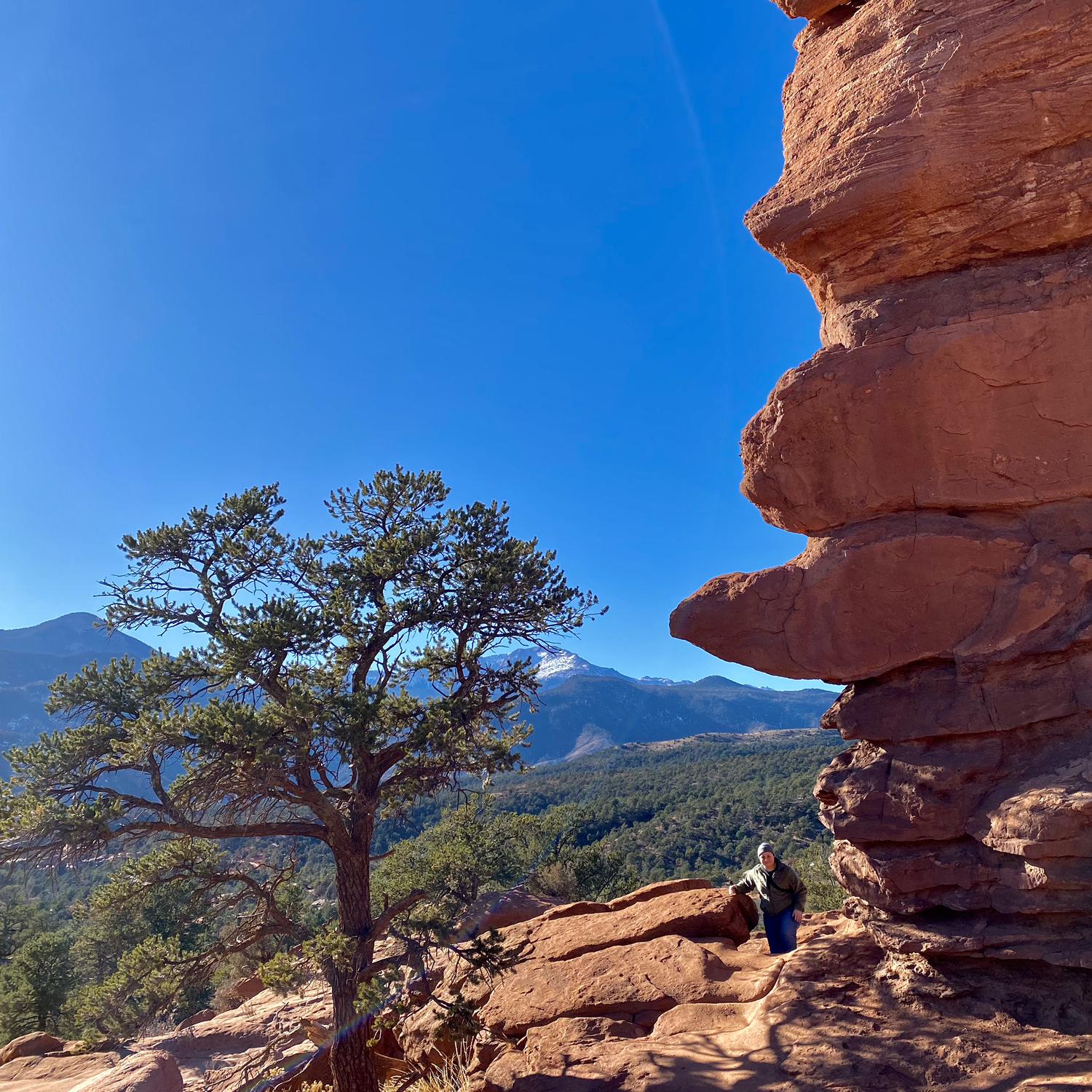 Siamese Twins trail at the Garden of the Gods