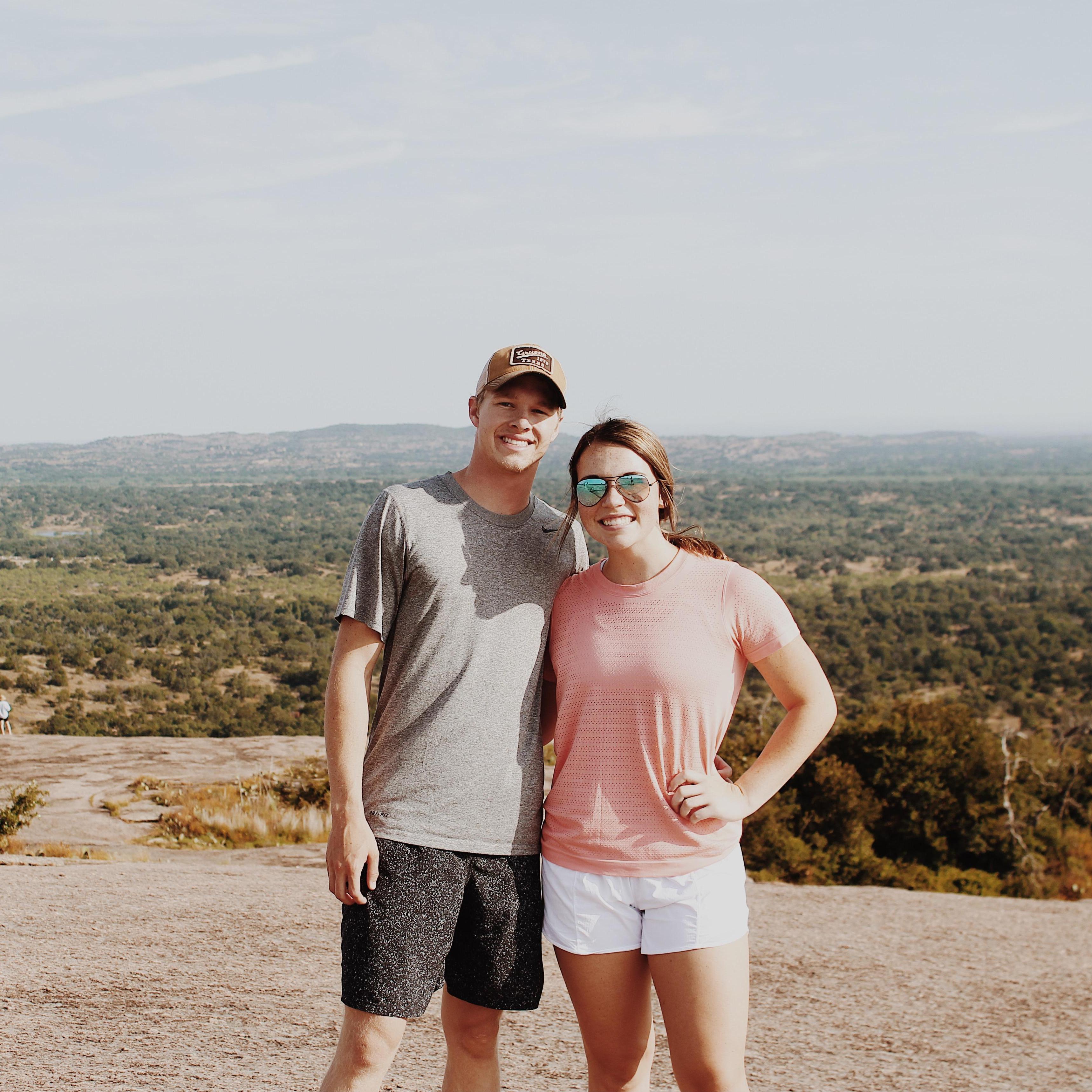 Hiking at Enchanted Rock - July 12, 2019