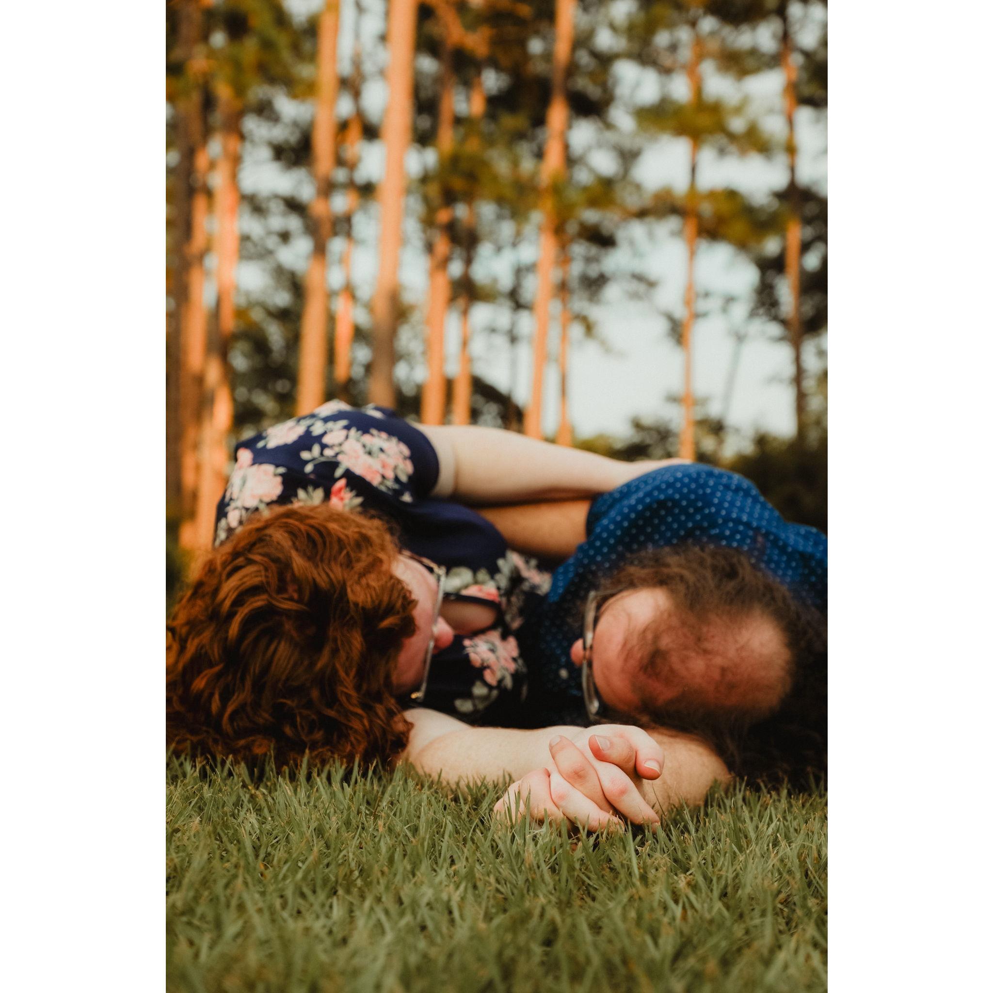 One of our favorite photos of us