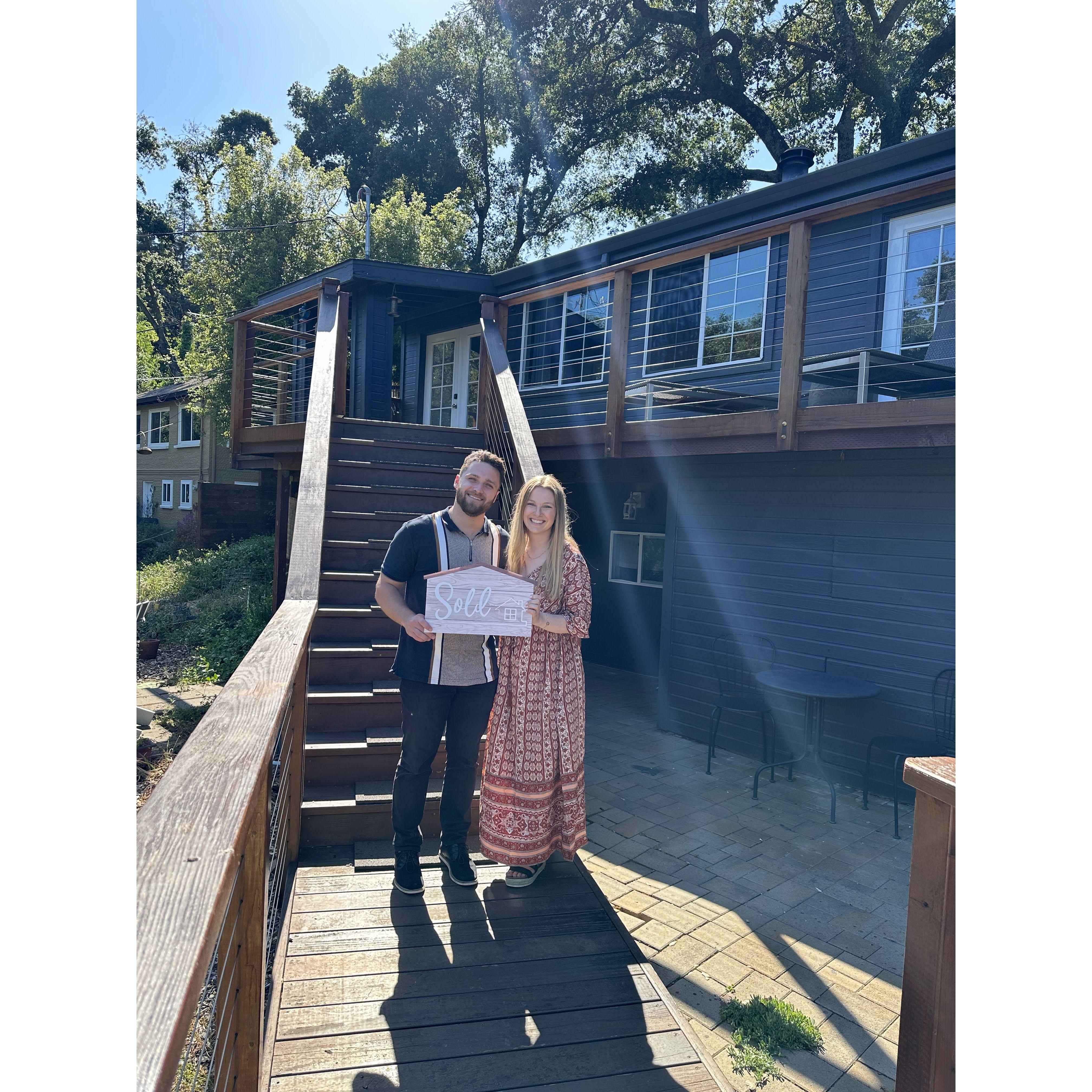 Bought our first house