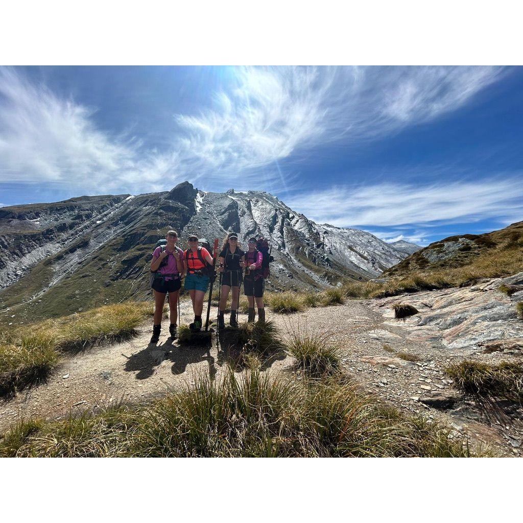 Hiking in the mountains