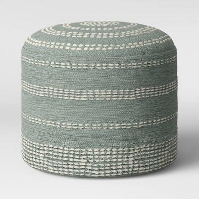 Darien Pouf Light Teal - Project 62™