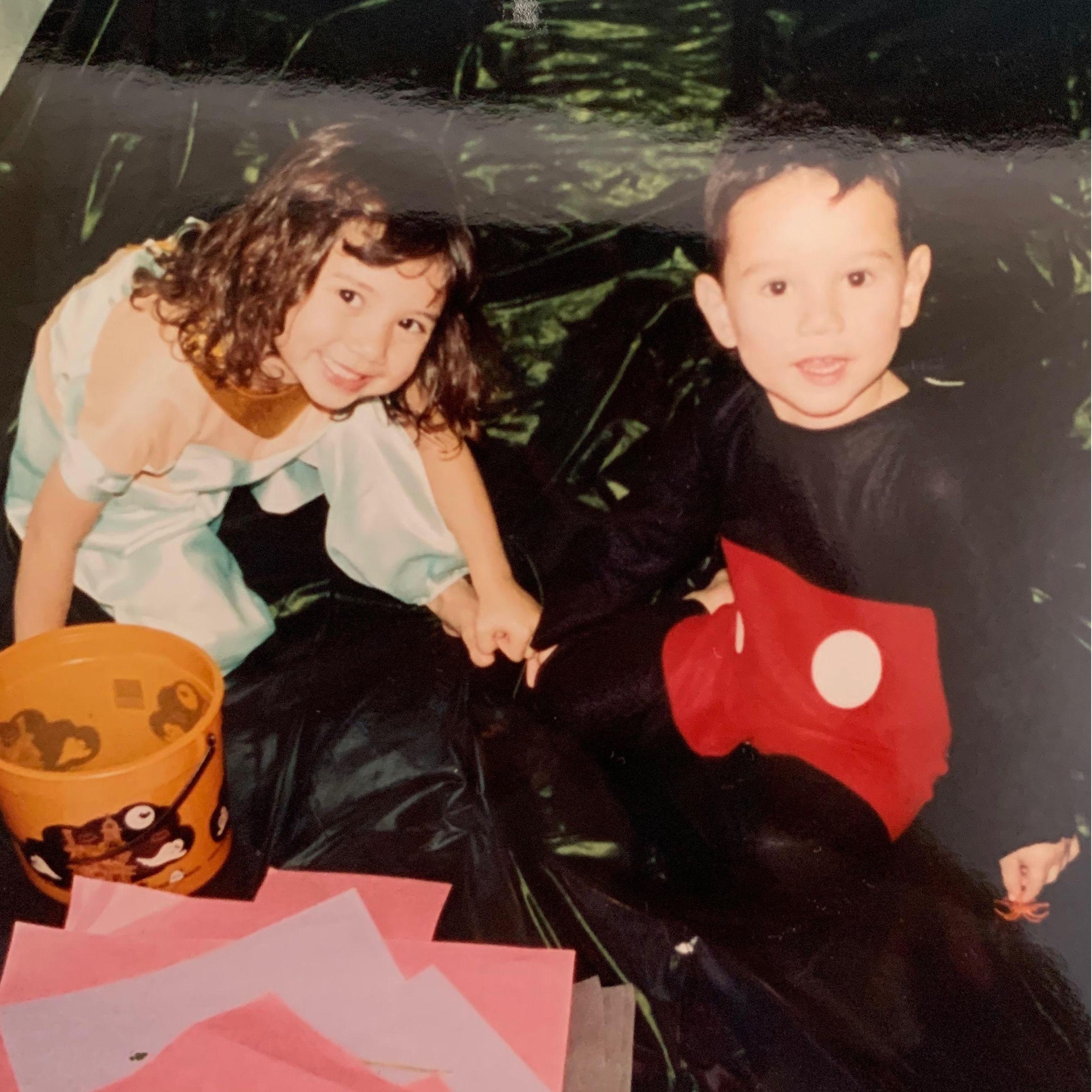 Baby Shannon and her brother, John Michael