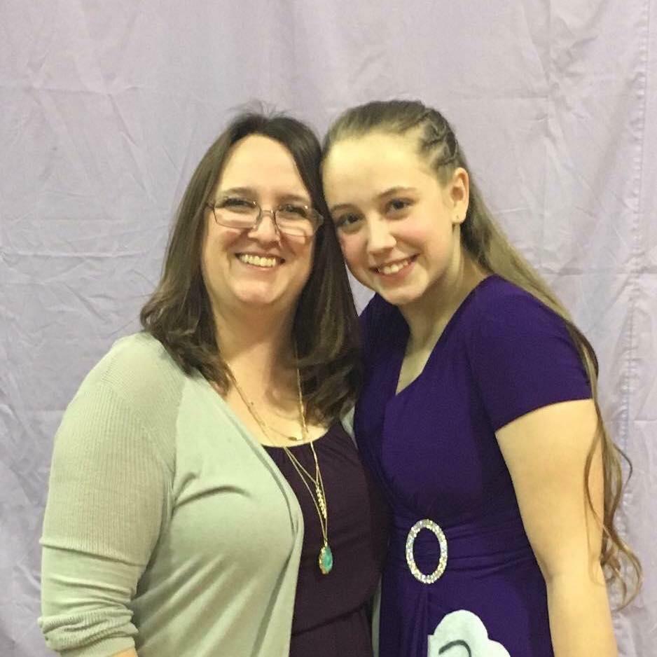 Lori (Mom) and Rachael; (2017).