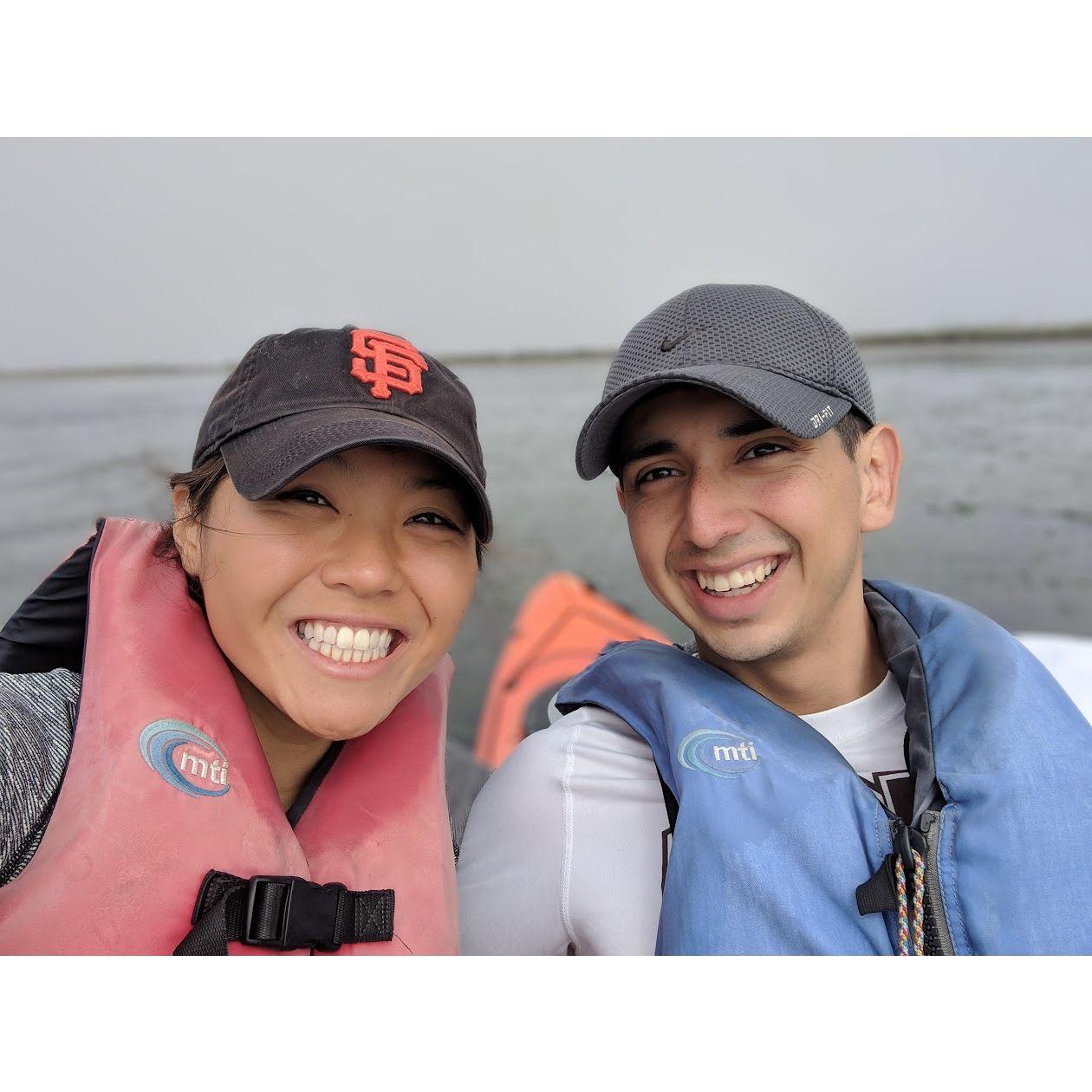 kayaking in elkhorn slough