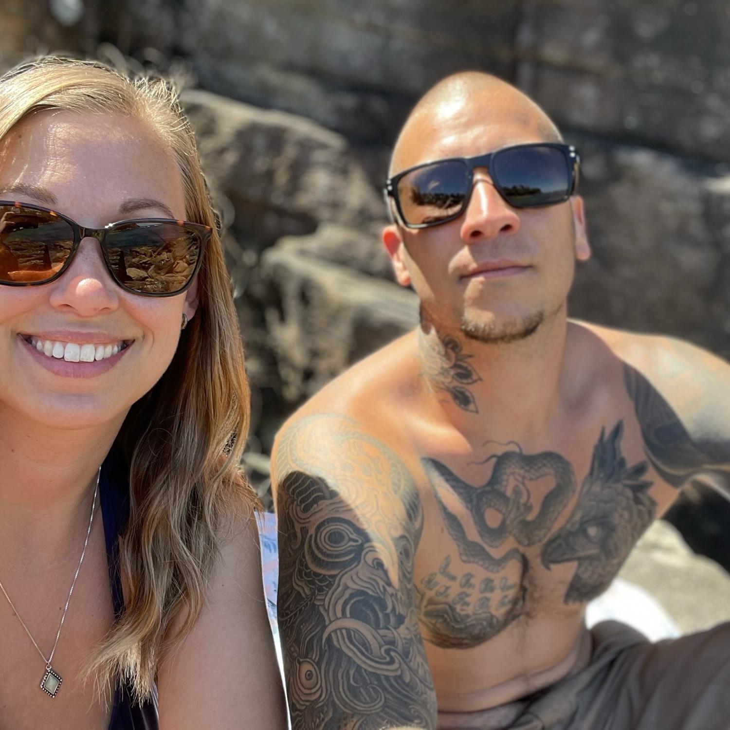 Moments after we got engaged