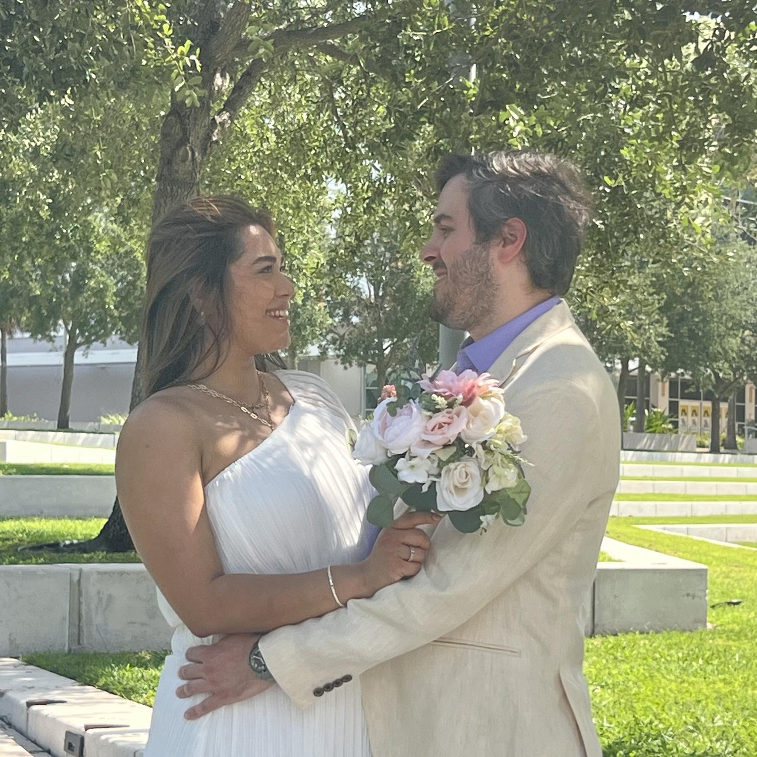 Our civil ceremony on 8th August ❤️