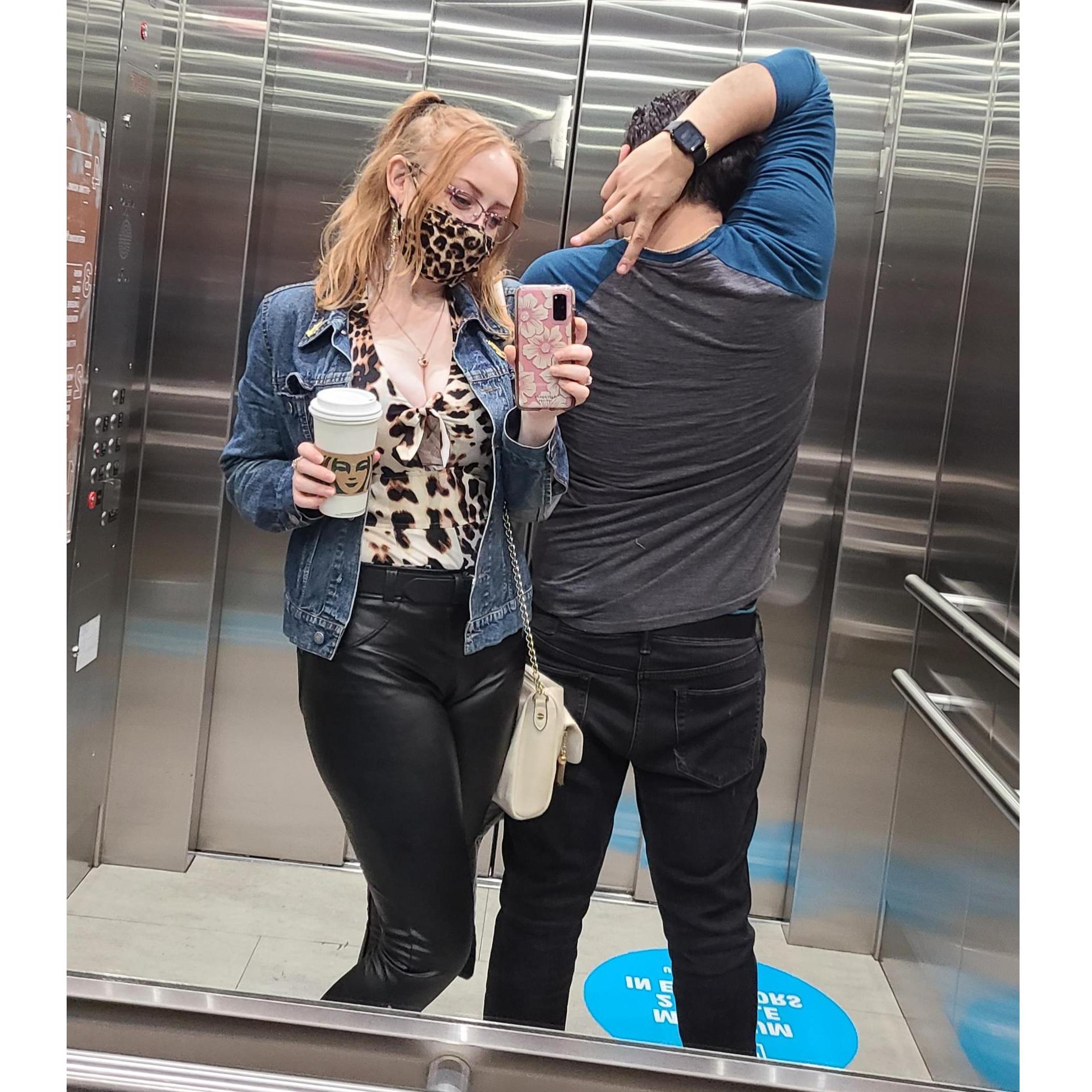 Elevator Shenanigans - April 2021