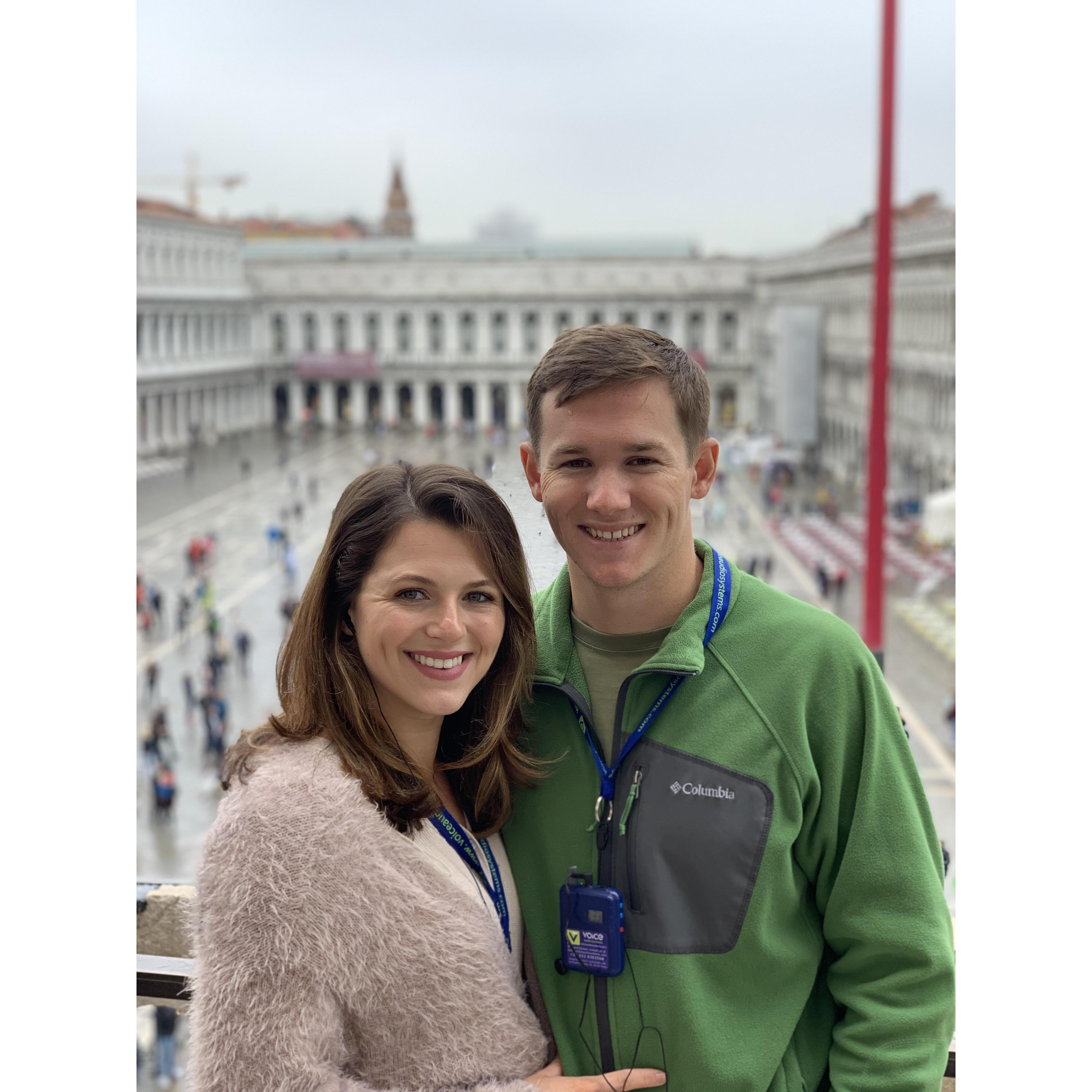 Our first trip to Italy.
