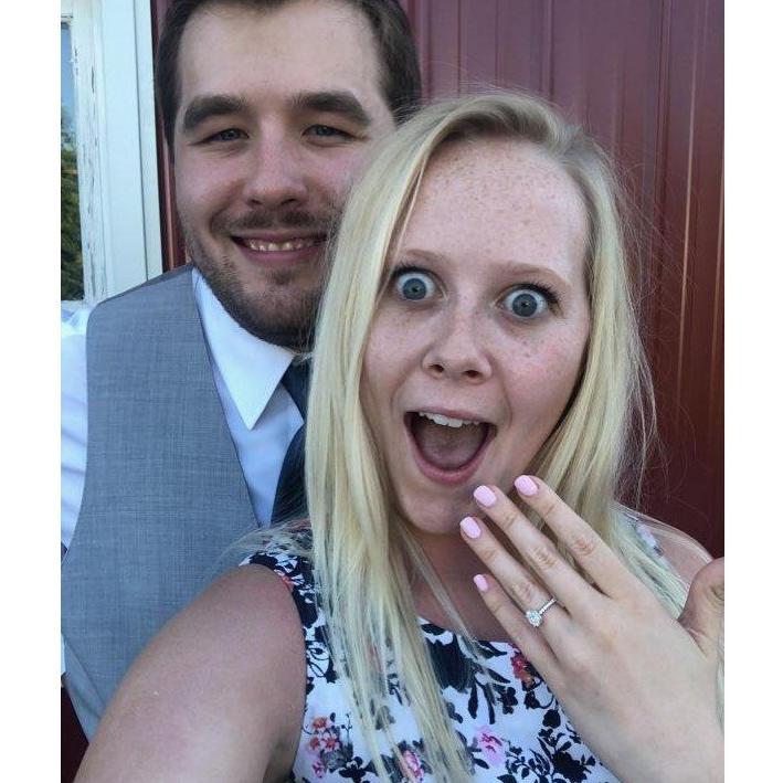 Wedding Season June 2018. We had just got engaged 2 days before.
