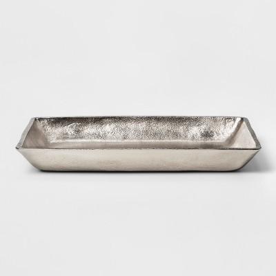 Decorative Tray - Silver - Threshold™