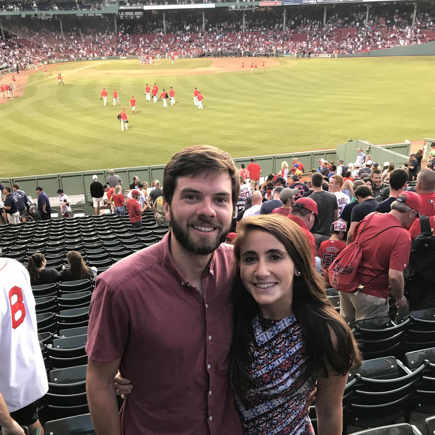 catching a game at Fenway, 2019