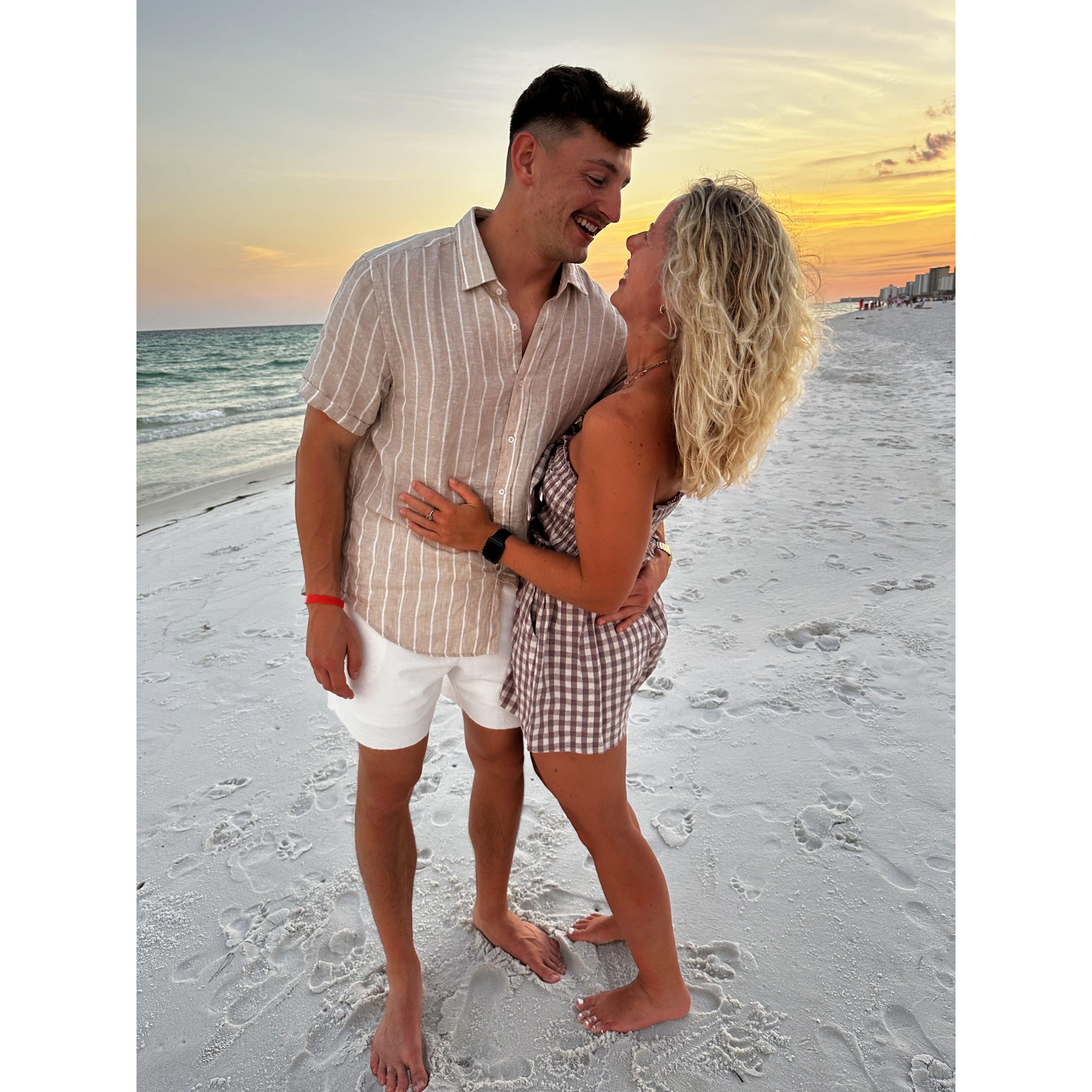 First vacation together. Shoutout aunt Tracy for letting us stay <3