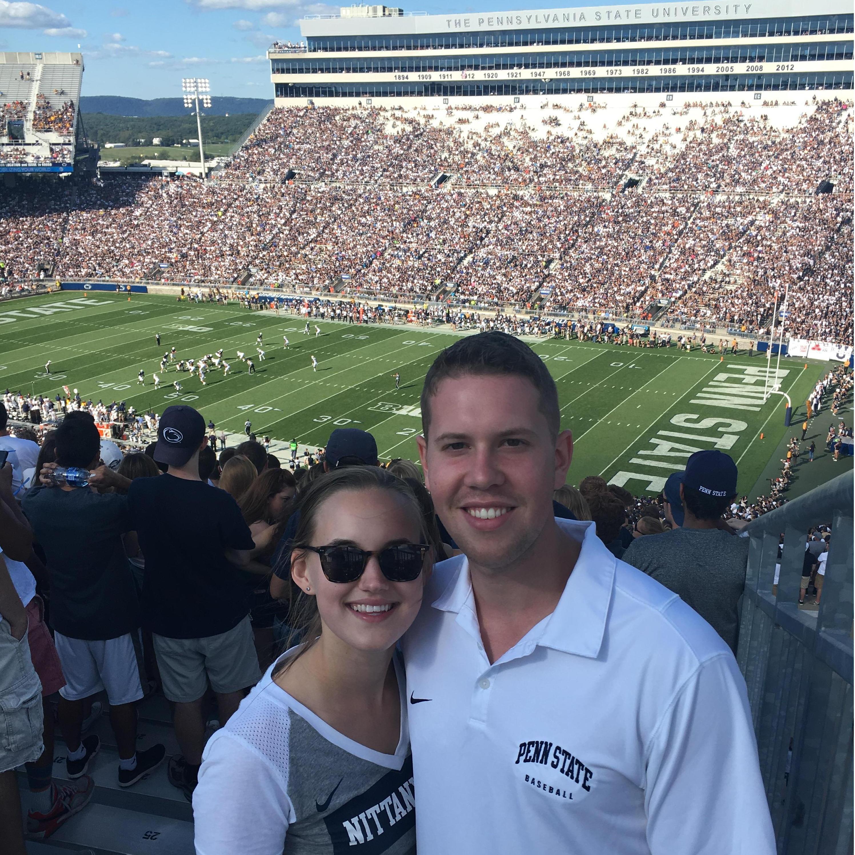 One of our last games as students