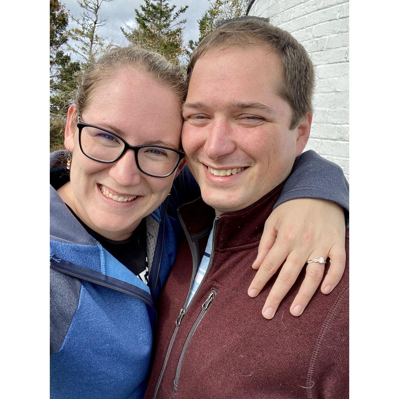 She said "yes!"