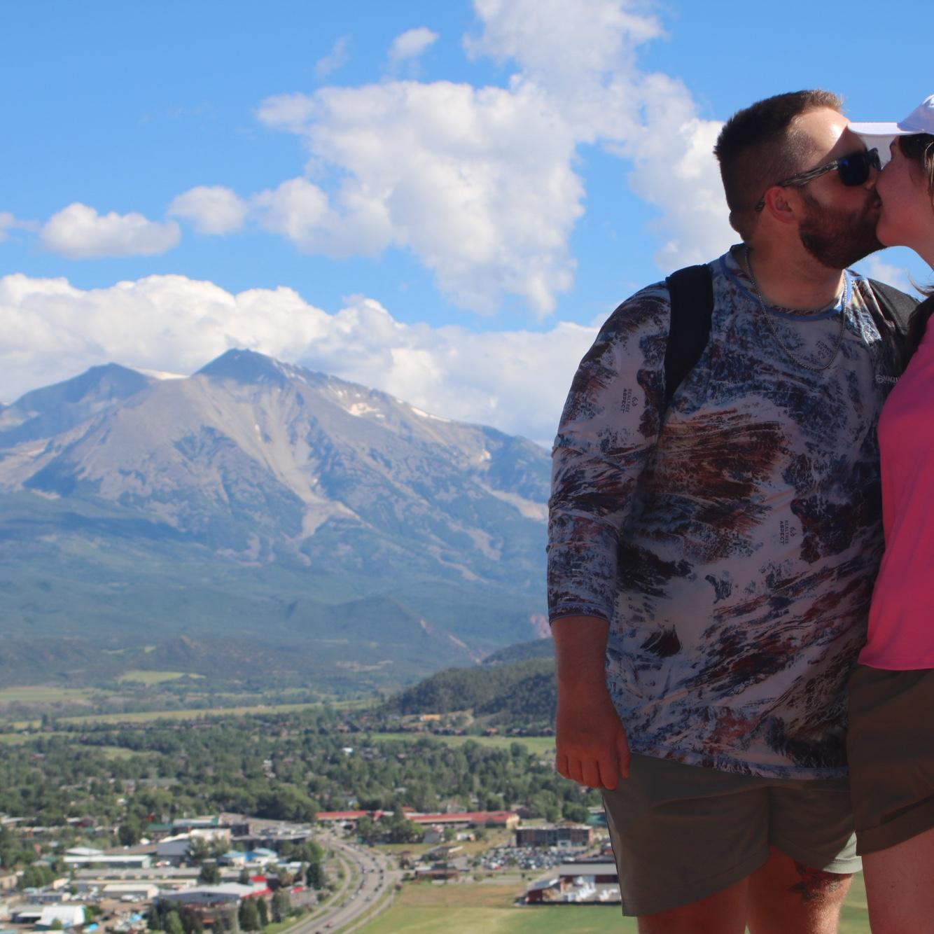 The coolest view in Carbondale after whitewater rafting!