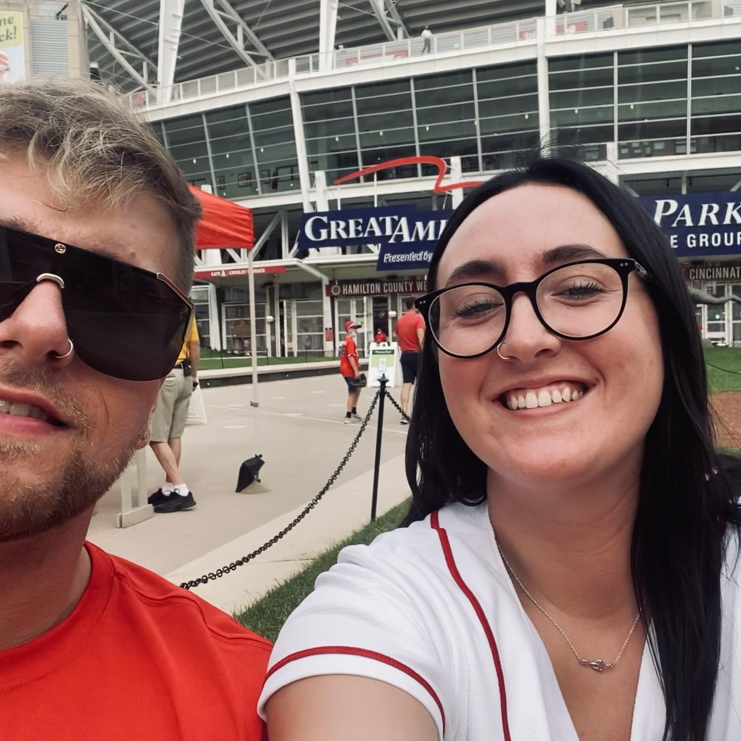 Our first Reds game