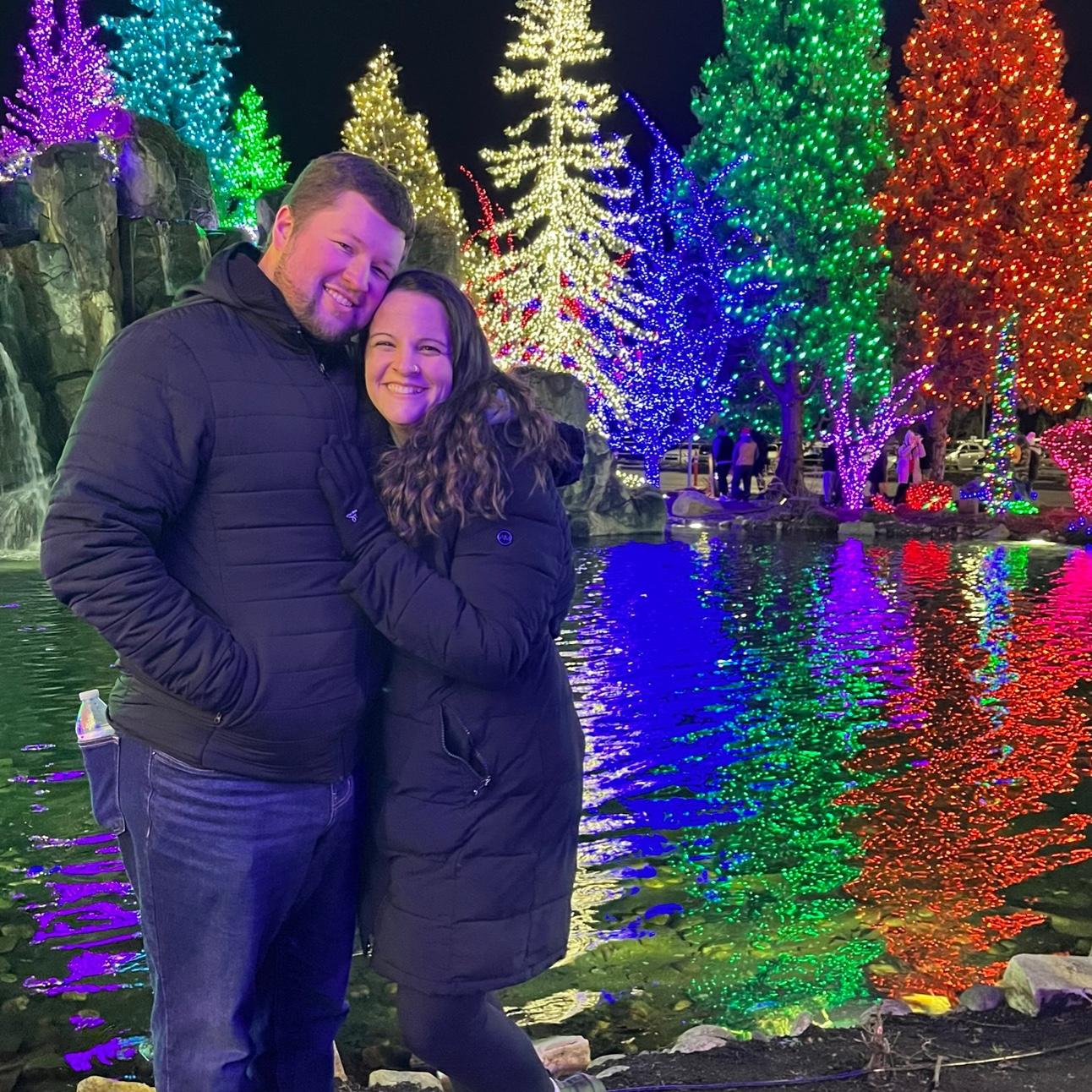 Tulalip Casino lights. So beautiful!