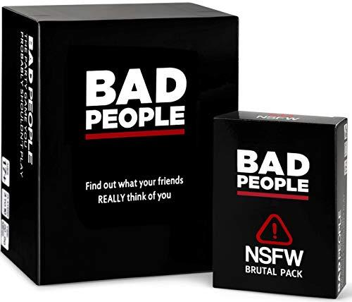 BAD PEOPLE - The Savage Party Game You Probably Shouldn't Play + The NSFW Brutal Expansion Pack