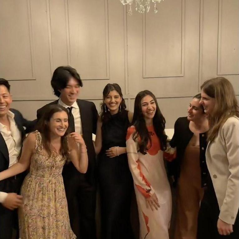 Sarah's residency graduation with some of our favorite people