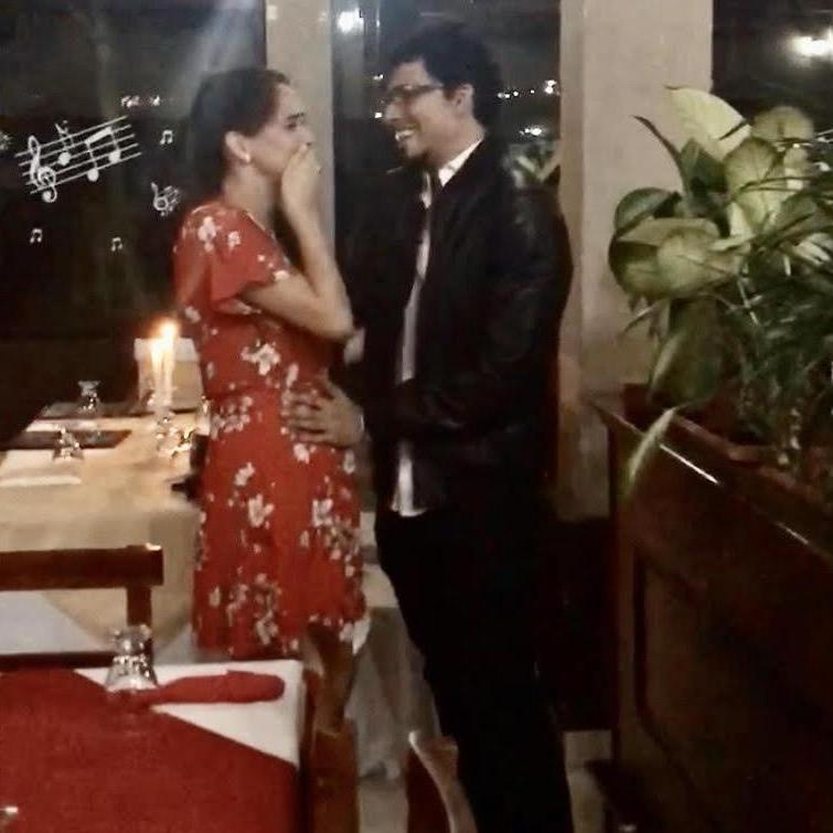 Will you marry me? Oh and by the way, your parents are right over there - (cue ugly crying)