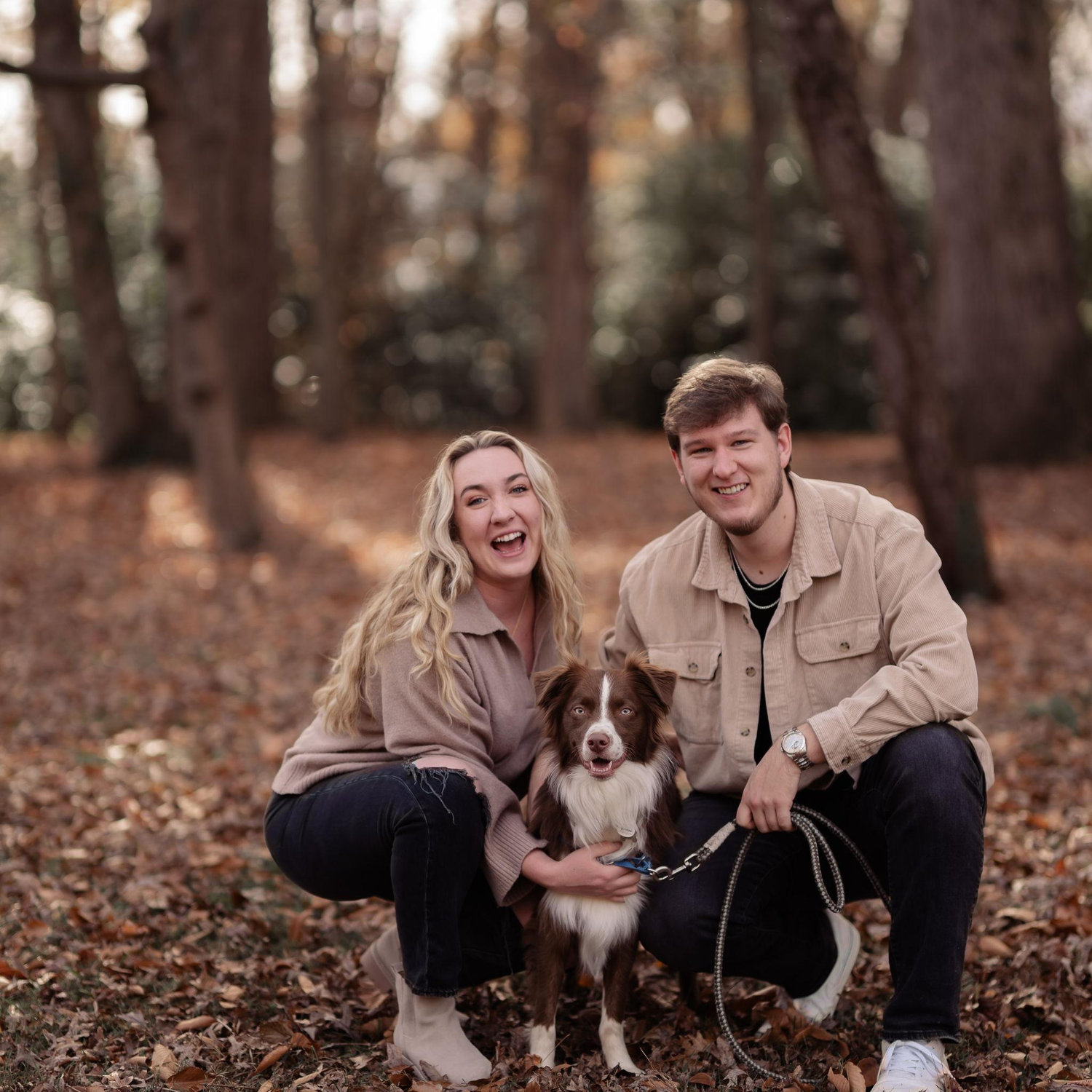 Our first Christmas card photos, 2024