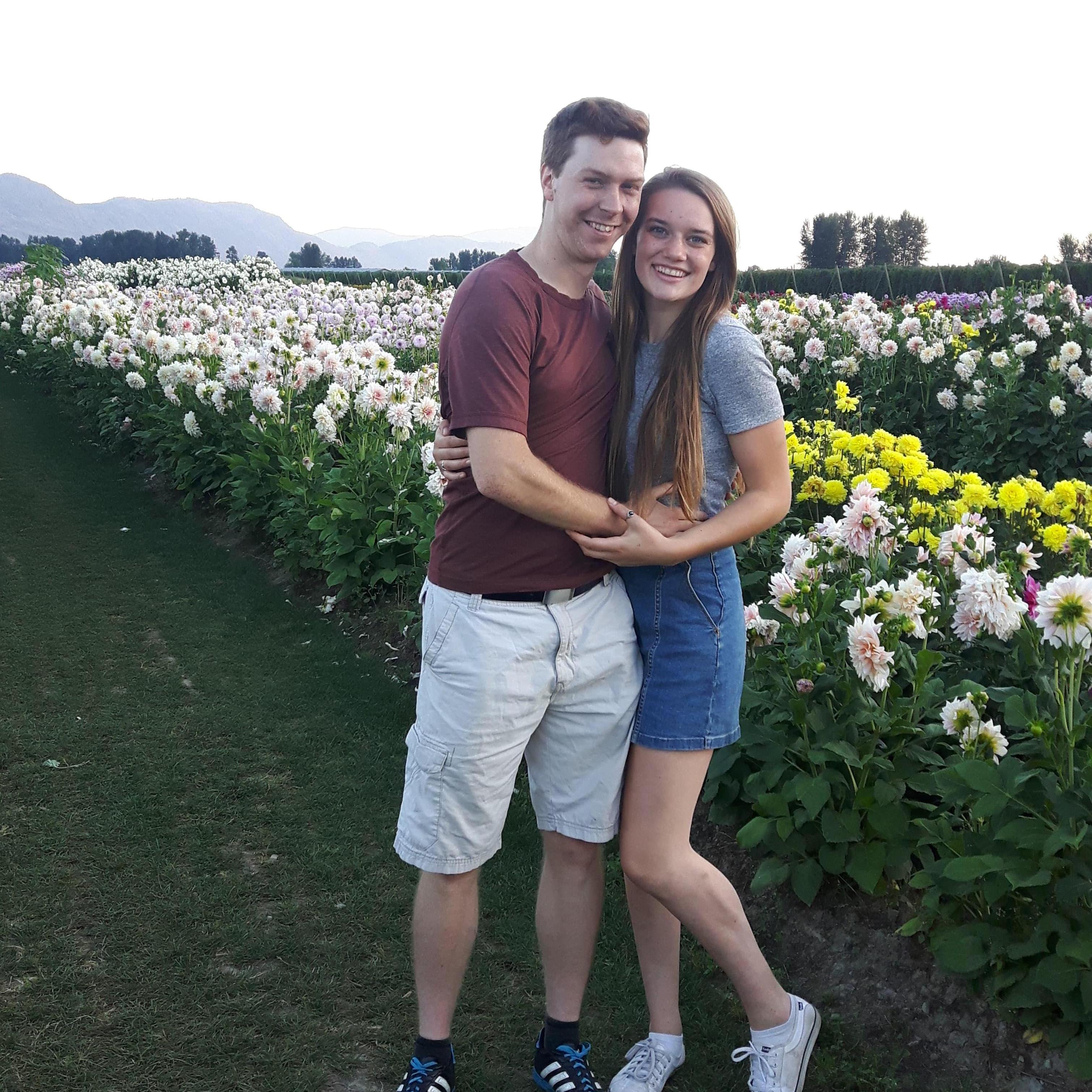 From that time we snuck into a flower farm just to take pictures