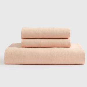 European Linen Fitted Sheet Set - King