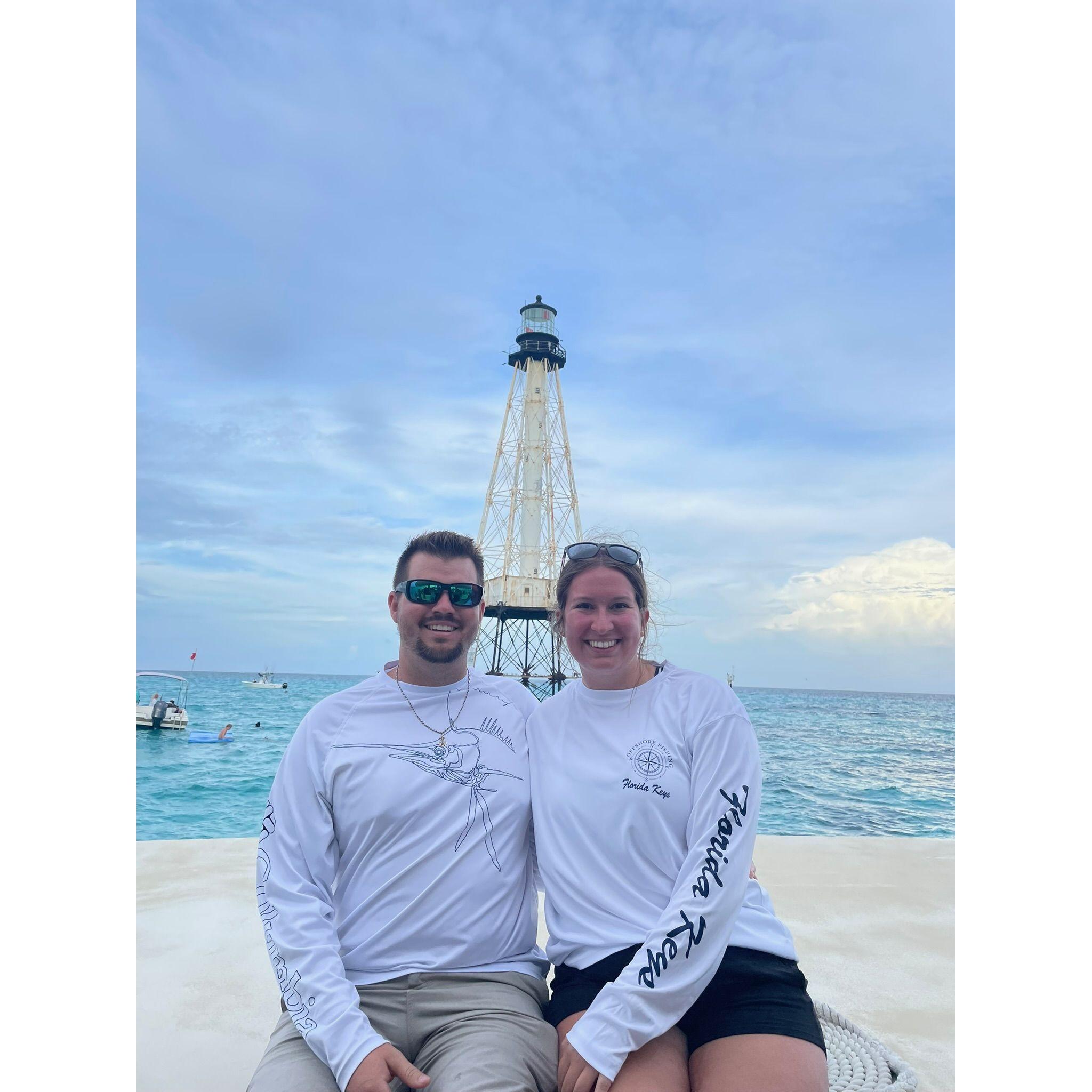 Alligator Reef Lighthouse in Islamorada!