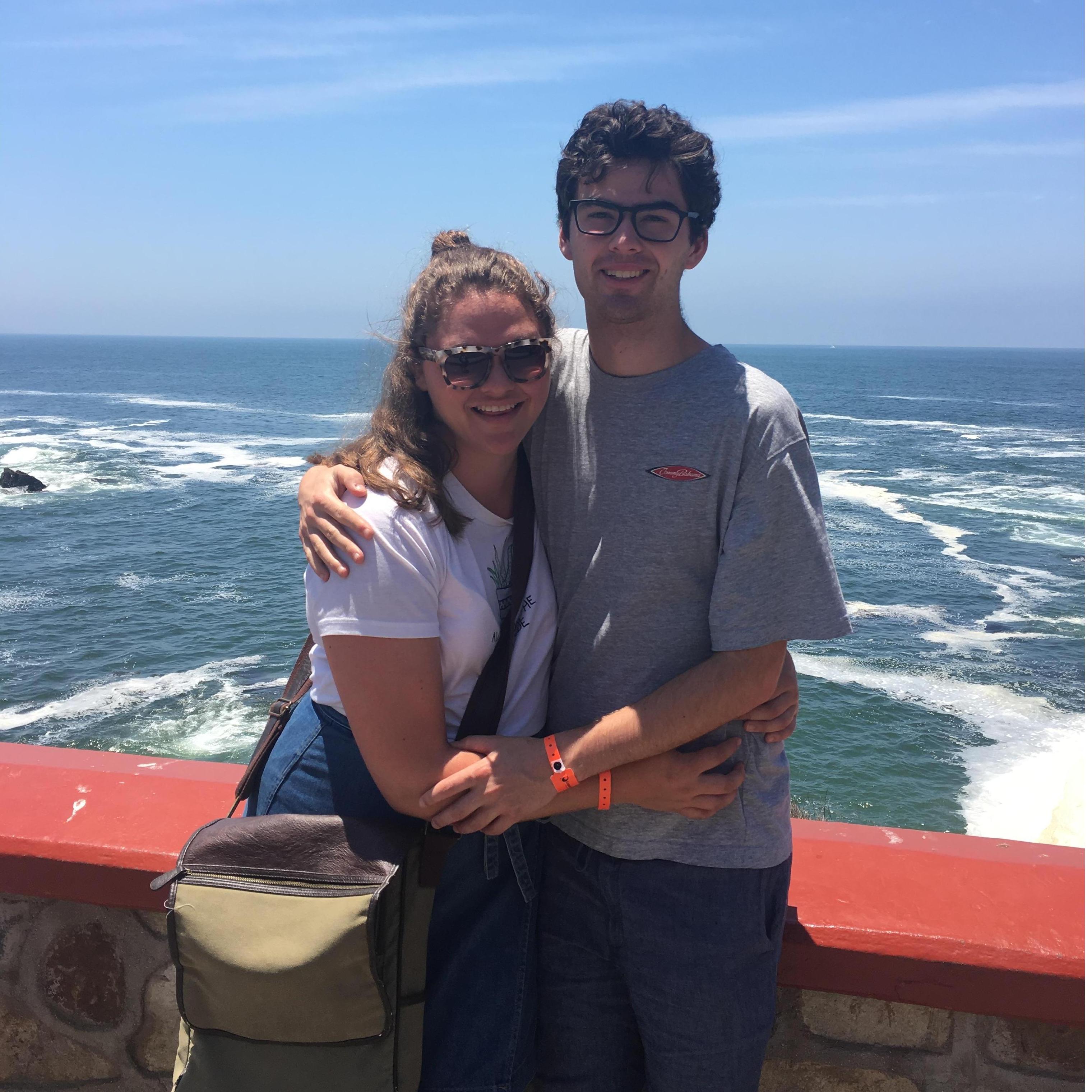 In Baja California during the summer before our Senior year.