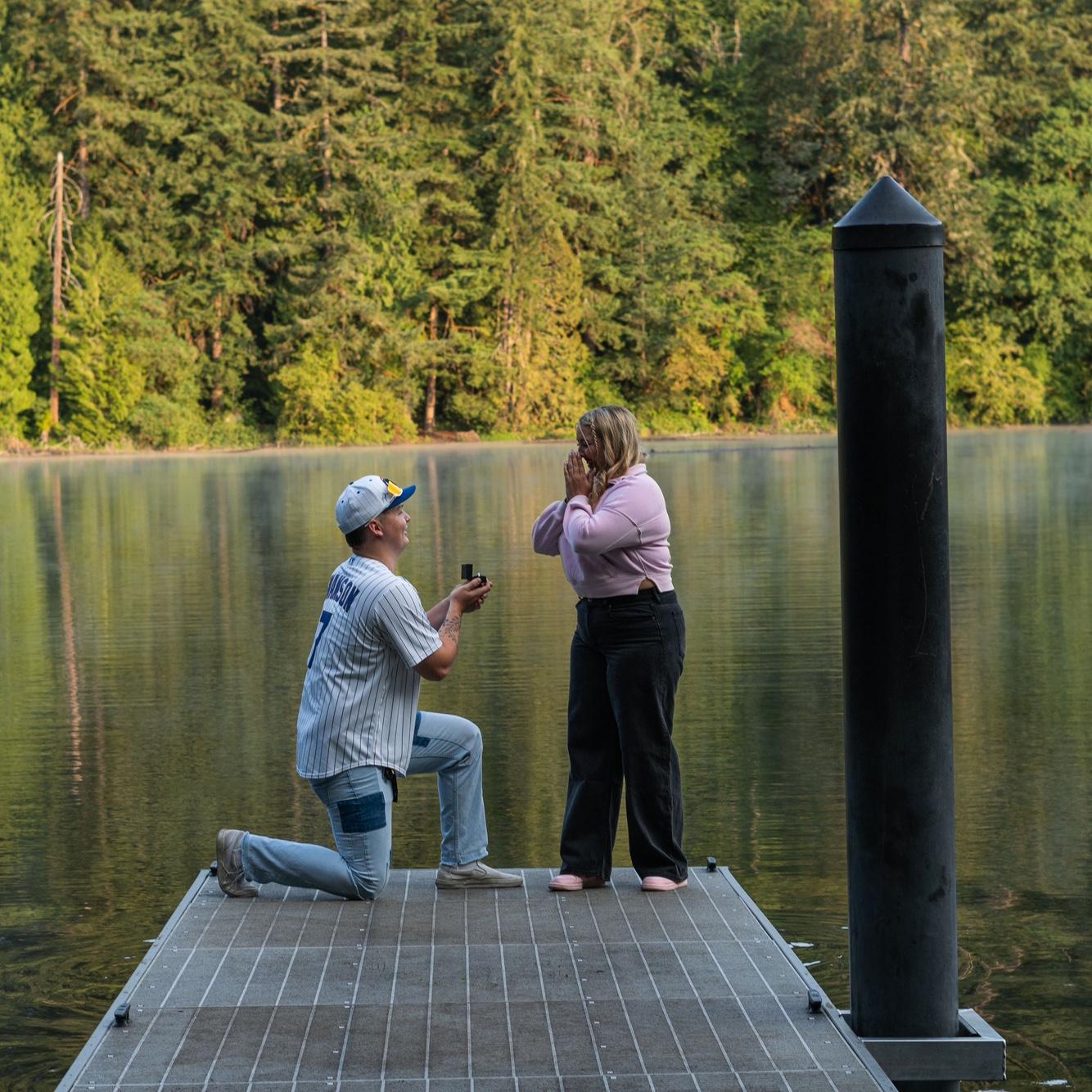 The start to forever
(The big moment)