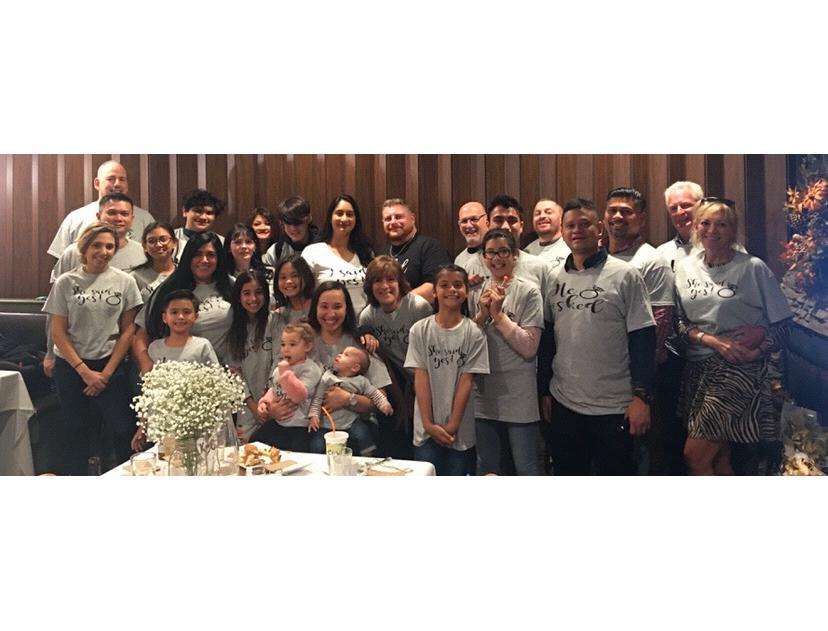 Celebrating with family