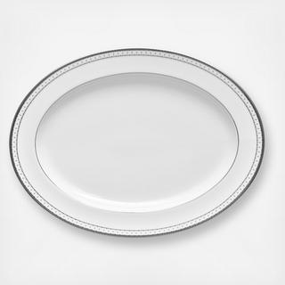 Rochester Platinum Oval Platter