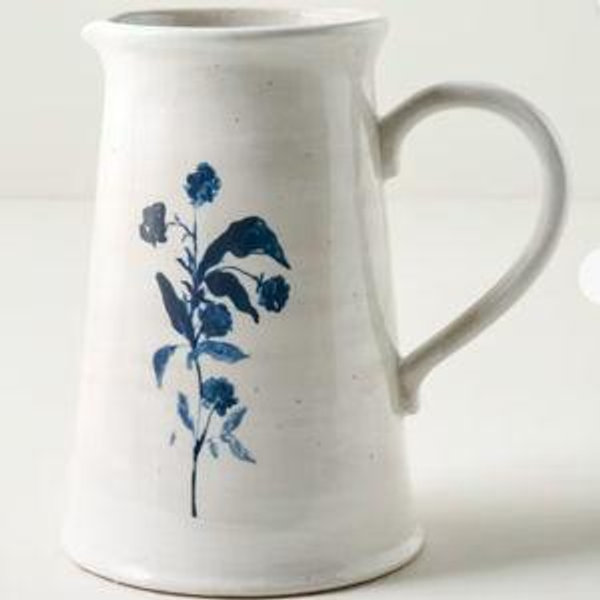 Lila Floral Pitcher