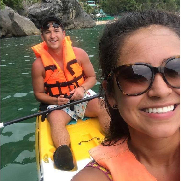 Kayaking in the Gulf of Thailand