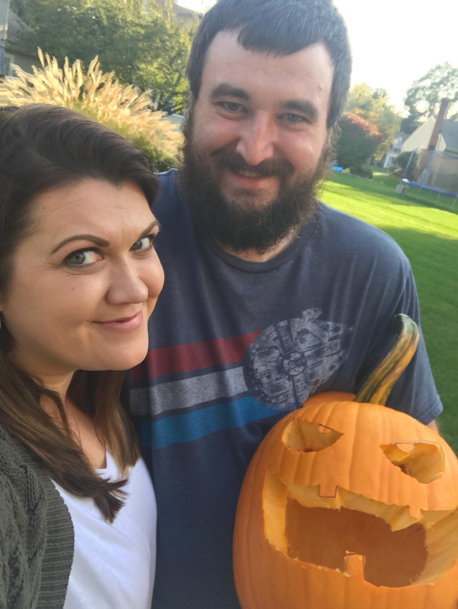 Pumpkin carving is not one of our strengths but we love Halloween and it was after this trip that we decided we just couldn’t be across the country from one another any longer.