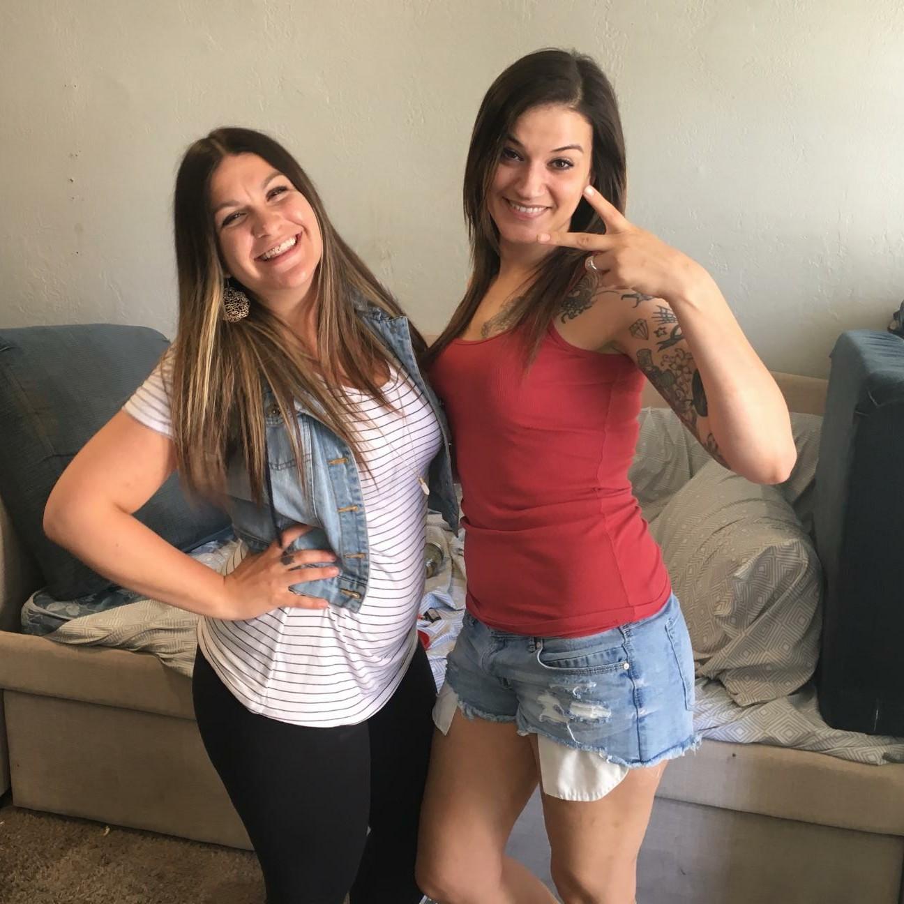 Summer 2018 Bride and Maid of Honor