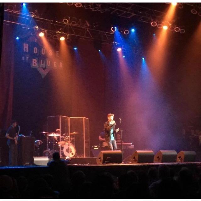Zach Performing At House Of Blues Dallas