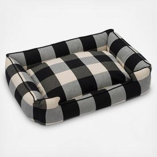 Buffalo Check Lounge Pet Bed