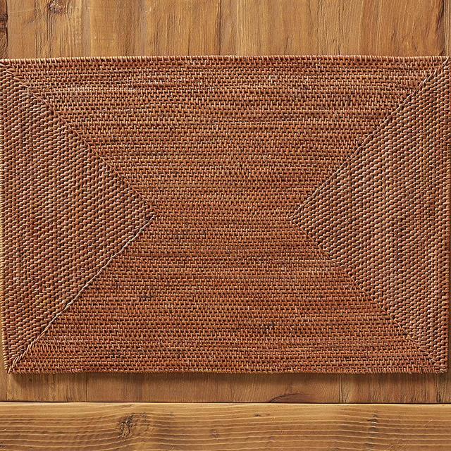 Tava Rectangle Placemat - Honey