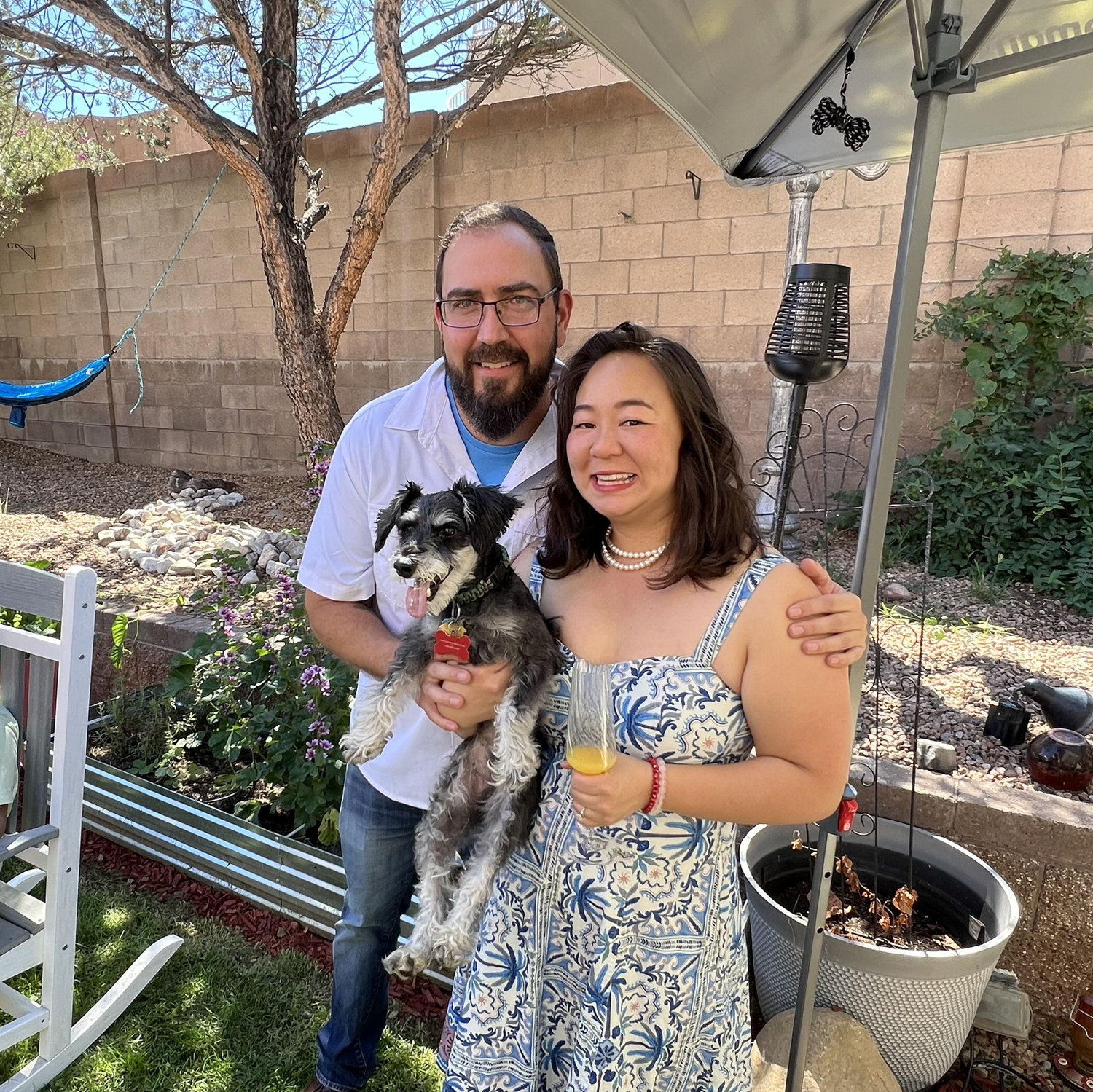 Engagement celebration at our casa