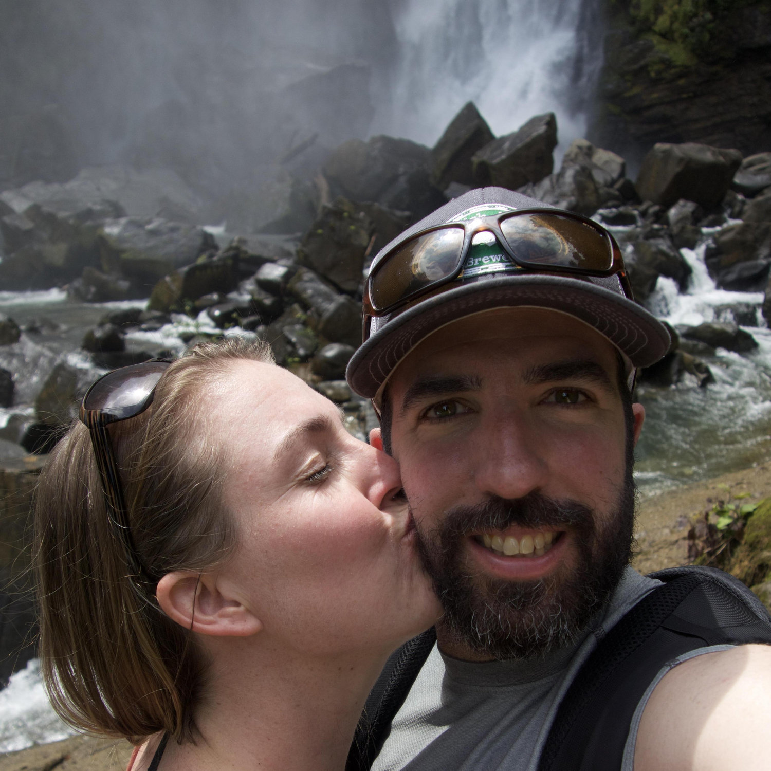 Waterfall hike outside Domincal Coasta Rica - May 2017