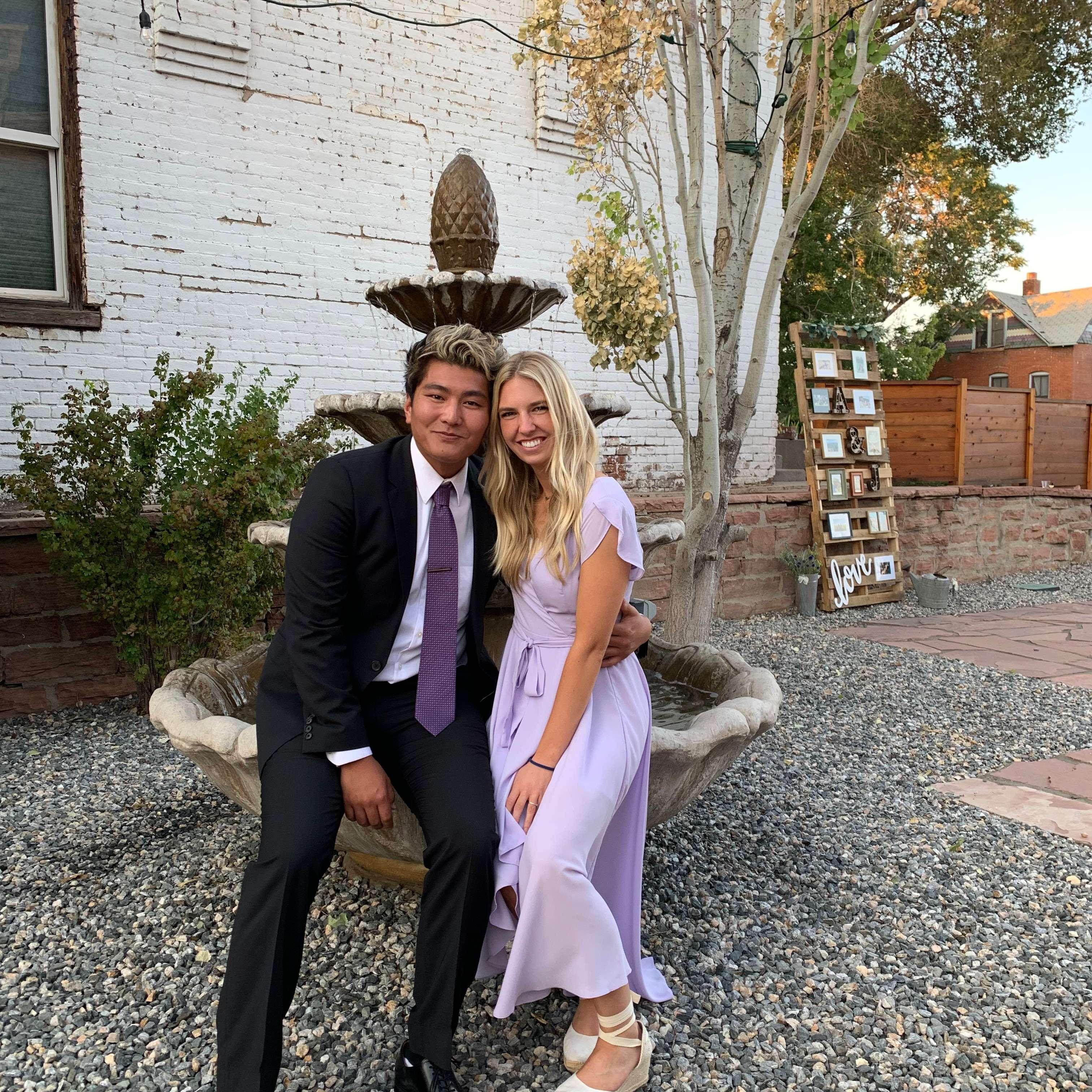 Allie's cousin's wedding in Denver