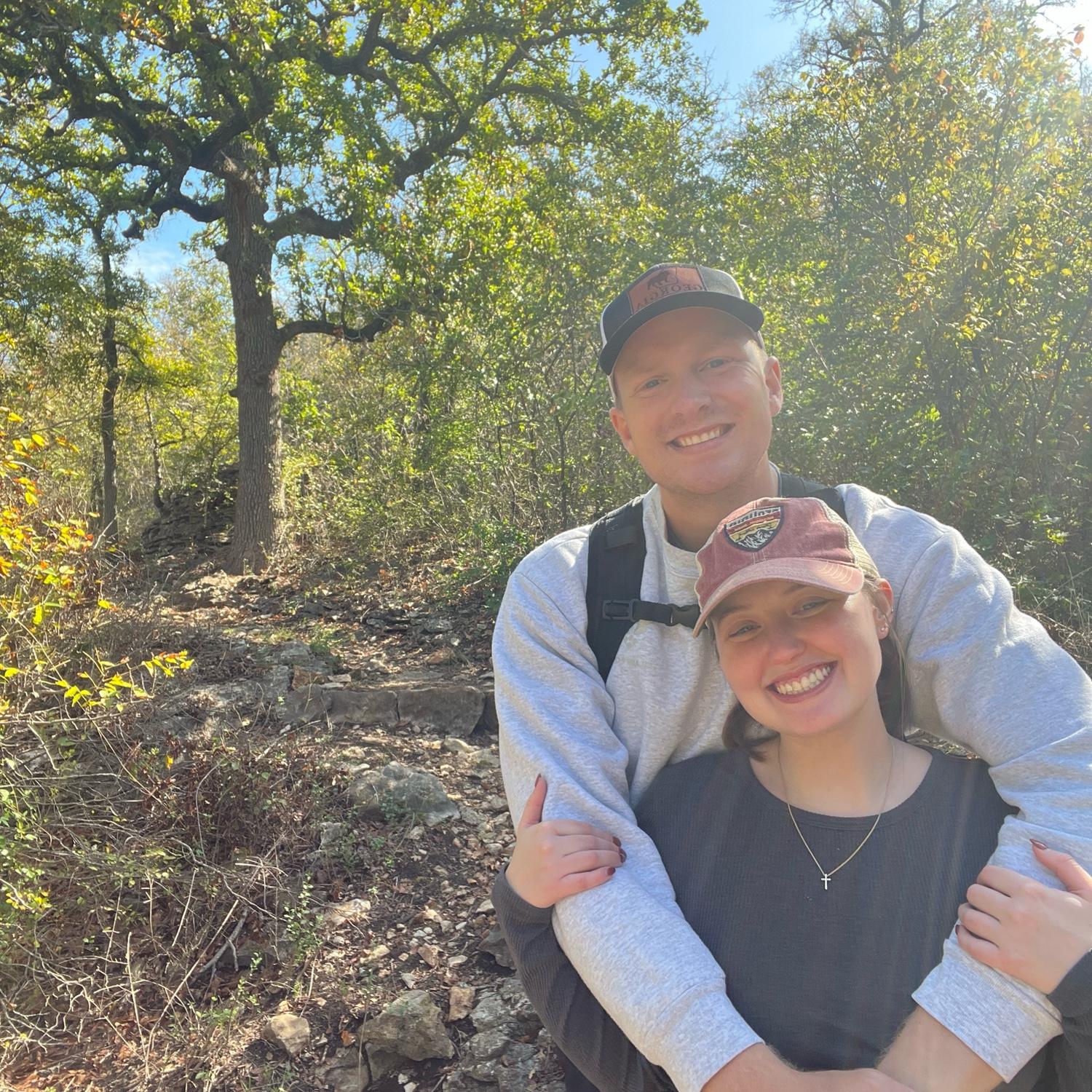 Our first state park trip together and the place Jacob eventually proposed! Brownwood State Park