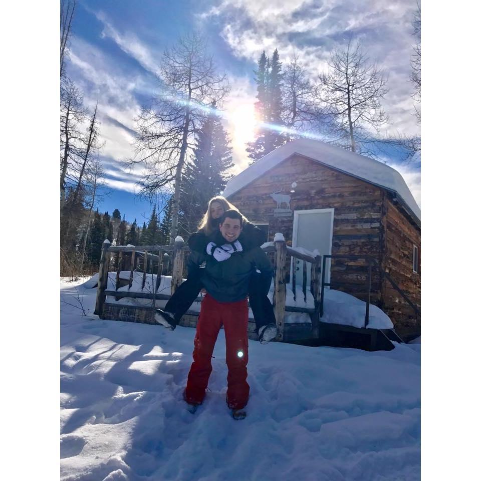 Snowmobiling - back country of Park City
