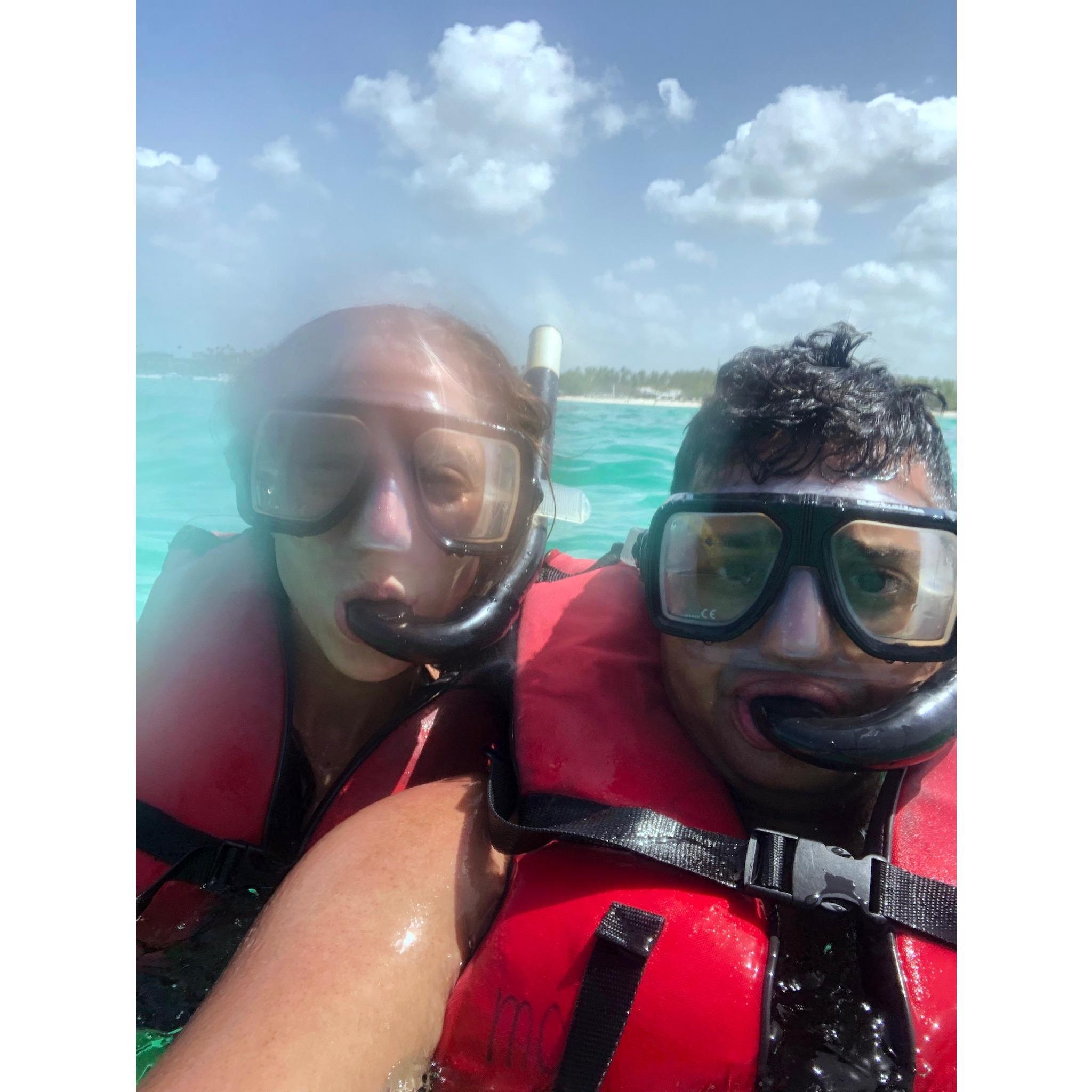 Snorkeling in the DR!