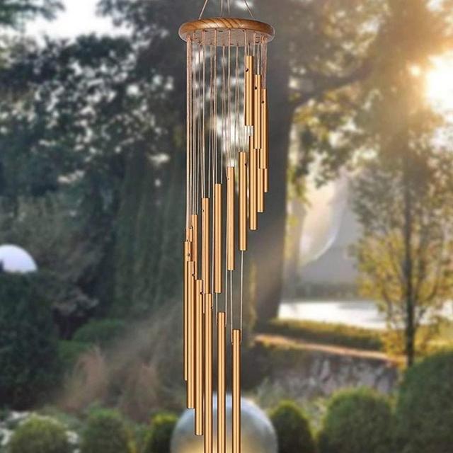 Wind Chime SOUND in DESCRIPTION! Large...