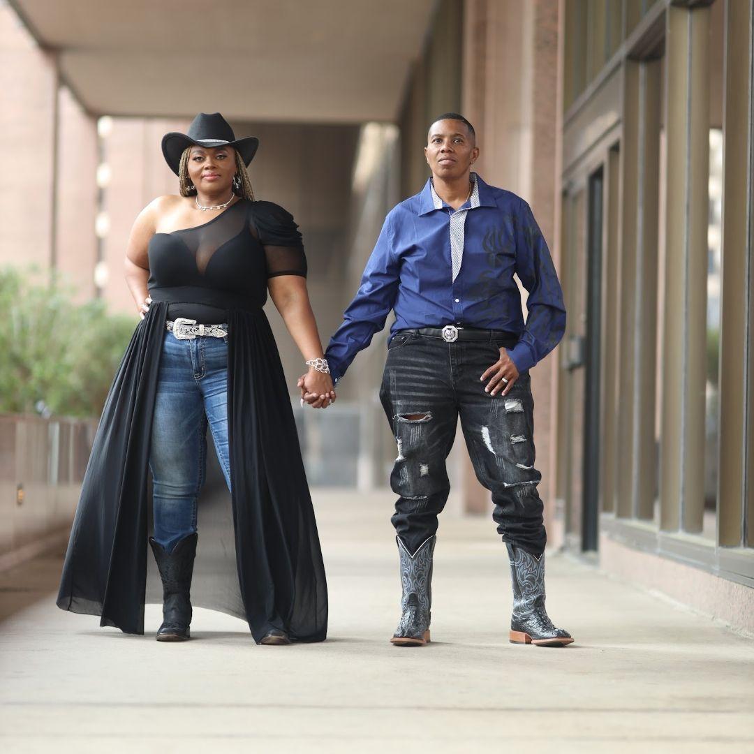 Tosha's Favorite Photo of us for our wedding save the date